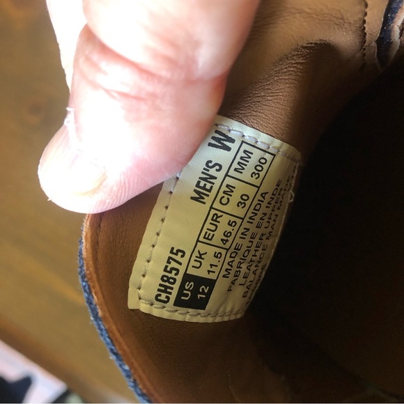 Rockport Blue Suede Leather Loafer. Size 12W. - Picture 5 of 12